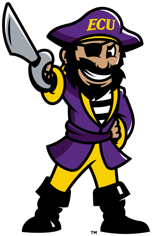 East Carolina Pirates 2021-Pres Mascot Logo iron on transfers for clothing